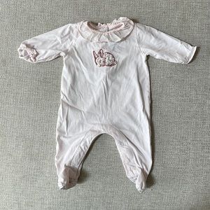 Tartine et chocolat footed onesie